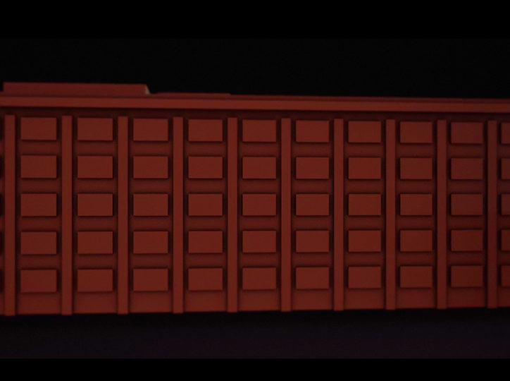Melting Lingotto 3D video concrete chocolate